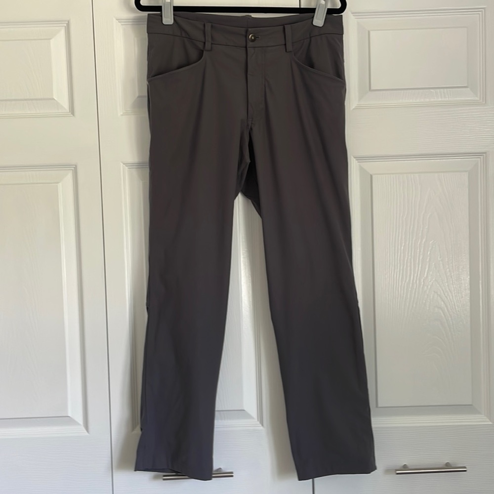Men’s Lululemon ABC Pants, Dark Grey, 34x30